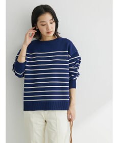 Green Parks ・ｎｏｖｅｍ９　ボーダーエアーニットプルオーバー