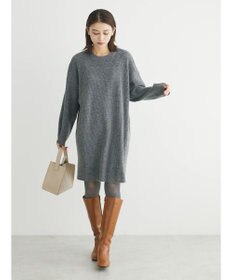 Green Parks リブニットミニワンピース