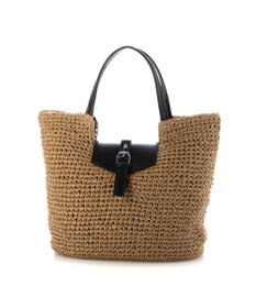 UNBILLION カシュカシュ cachecache / ベルトフラップクロッシェトート カゴバッグ