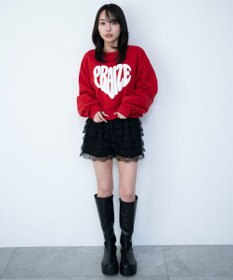 WEGO レースフリルマイクロショートパンツ