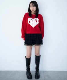 WEGO レースフリルマイクロショートパンツ