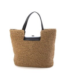 UNBILLION カシュカシュ cachecache / ベルトフラップクロッシェトート カゴバッグ