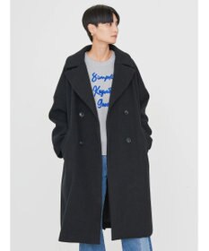 AMERICAN HOLIC 中空ＦＩＢＥＲドロップショルダーチェスターコート