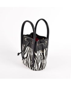 LA BAGAGERIE カウヘアー2WAYバケットバッグ