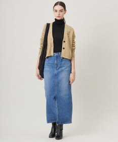 ICB 【洗える】リッチシャインニット カーディガン