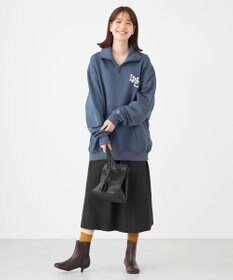 SHARE PARK LADIES 【UNISEX】MVS裏毛ハーフジップスウェット（S・Mサイズ）