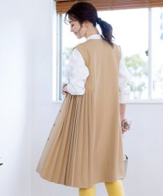 Tiaclasse 【洗える】ジレワンピース