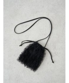 earth music&ecology チュールフリルミニショルダーバッグ