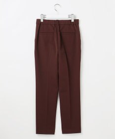 自由区 L 【19号サイズまで展開】TRギャバ裏起毛テーパード パンツ