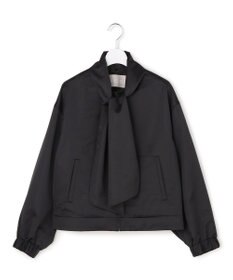ICB 【2WAY】 ダルグロッシーサテン ボウタイ付きブルゾン