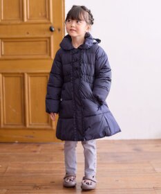 ANY KIDS 【洗濯機OK】中綿 Aライン コート