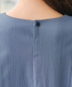 Tiaclasse L 【洗える】ギャザーランタンスリーブワンピース