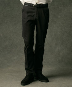 JOSEPH ABBOUD 【ウエストも伸びる！オーガニックコットン使用・25AW】トリコチンストレッチ パンツ ブラック系