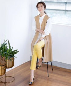 Tiaclasse 【洗える】ジレワンピース