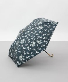 AURORA 【dazzlin（ダズリン）】フラワープリント晴雨兼用傘（折りたたみ）