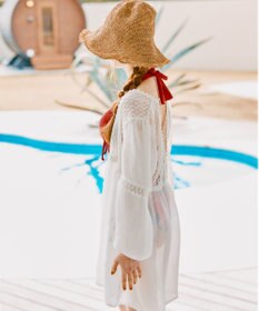 San-ai Resort（三愛水着楽園） レース羽織り　F　【San-ai Resort（サンアイリゾート）】