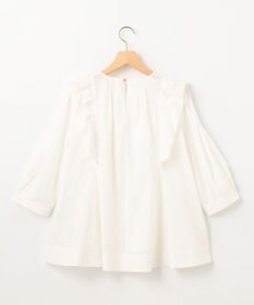 組曲 【WEB限定】ナチュラルローン ペプラムブラウス