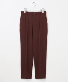 自由区 L 【19号サイズまで展開】TRギャバ裏起毛テーパード パンツ