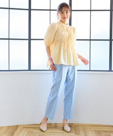 Feroux 美シルエットカラーテーパード パンツ