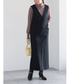 Te chichi ウール混ジャージージャンパースカート