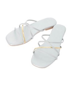 Green Parks ・ｍｉｎｉａ　ペタンコラインサンダル