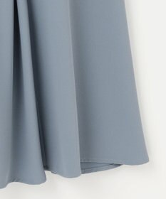 組曲 L 【WEB限定】バックサテンジョーゼット ワンピース