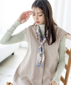 Tiaclasse 【洗える】ジレワンピース