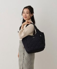 ROOTOTE 1331【仕切り+自立+撥水】LT.ラウンド.パルーティ.キルト-C