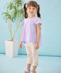 ANY KIDS ひらひら バックシャンTシャツ