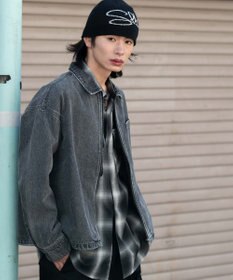 WEGO デニムシャツジャケット