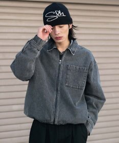 WEGO デニムシャツジャケット