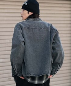WEGO デニムシャツジャケット
