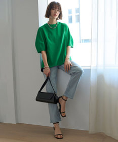 UNFILO リネンレーヨン フォルムブラウス