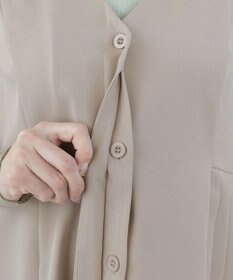 Tiaclasse 【洗える】ジレワンピース