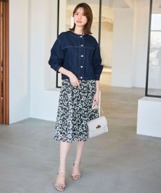 ANY SIS 【洗える】ノーカラーショート Ｇジャン