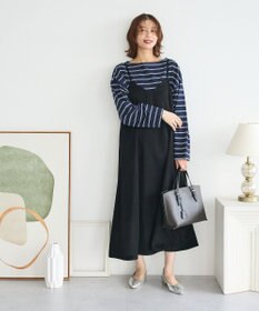 Green Parks 前後２ＷＡＹサテンキャミワンピース