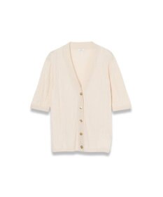 JOSEPH クリンクルリブ　カーディガン