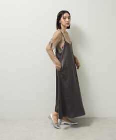 Green Parks 前後２ＷＡＹサテンキャミワンピース