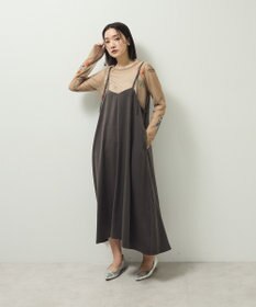 Green Parks 前後２ＷＡＹサテンキャミワンピース