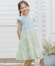 組曲 KIDS 【150-160㎝】 petit marguerite ドッキングワンピース