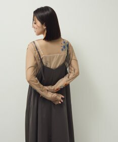 Green Parks 前後２ＷＡＹサテンキャミワンピース