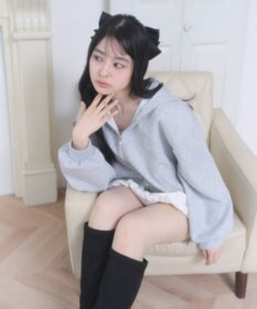 WEGO ダンボールレースパーカー