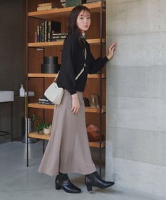 Tiaclasse 【洗える】カットツイルマーメイドスカート