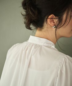 #Newans 【シワになりにくい/洗濯機可能】ロングフリルチュニック