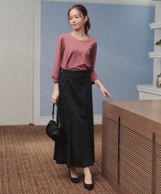 Tiaclasse 【洗える】カットツイルマーメイドスカート