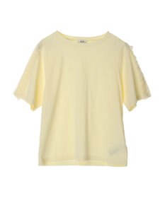 earth music&ecology チュールフリルプルオーバー