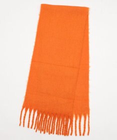 WEGO 【マフラー/ユニセックス着用】ワイドフリンジストール