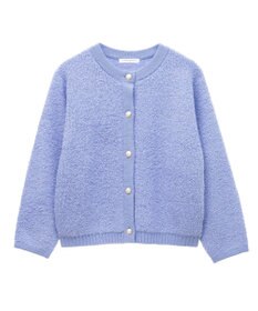 Green Parks ループ編み金釦ニットカーディガン