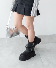 WEGO 厚底ボリュームエンジニアブーツ