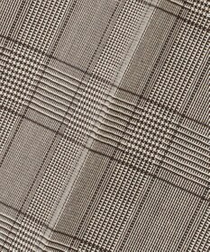 J.PRESS MEN 【J.PRESS BASIC】ペピンメリノコンフォート ストレッチブラウン グレナカートチェック スラックス